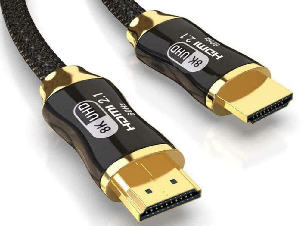 HDMI 2.1 Kabel Ultra High Speed 8K 60Hz 4K 120Hz Gold 3m