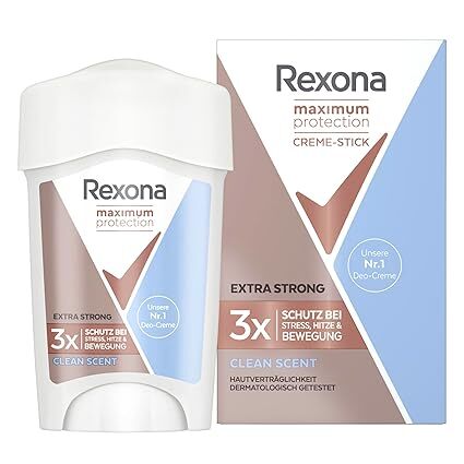 Rexona Maximum Protection Deo Creme Clean Scent Anti Transpirant mit 3x Schutz