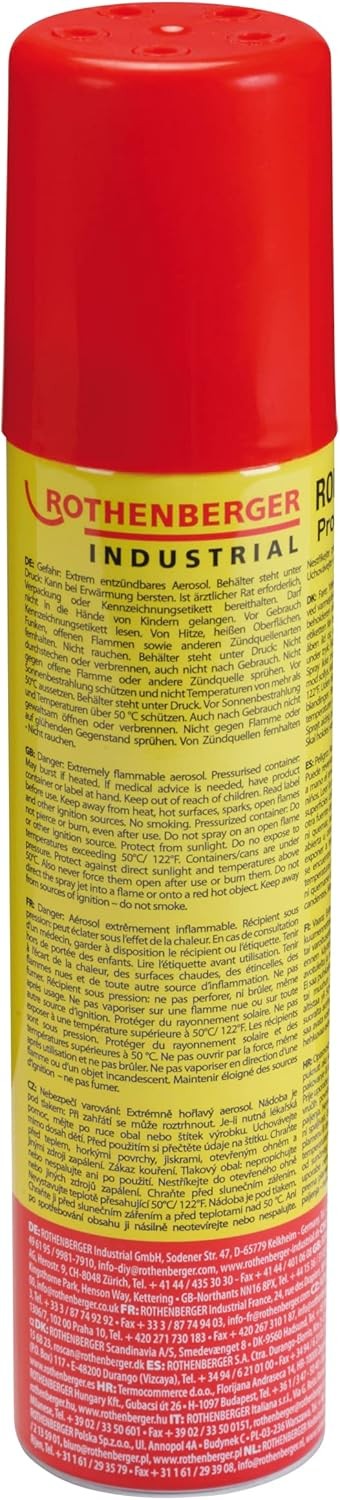 Rothenberger Industrial 2x Nachfüllgas 100 ml – Universal Feuerzeuggas + 5
