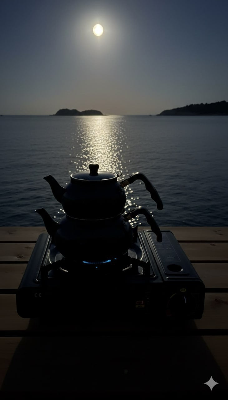 Gaskocher Campingkocher 2-in-1 mit Koffer 2200W Kartuschenkocher Outdoor