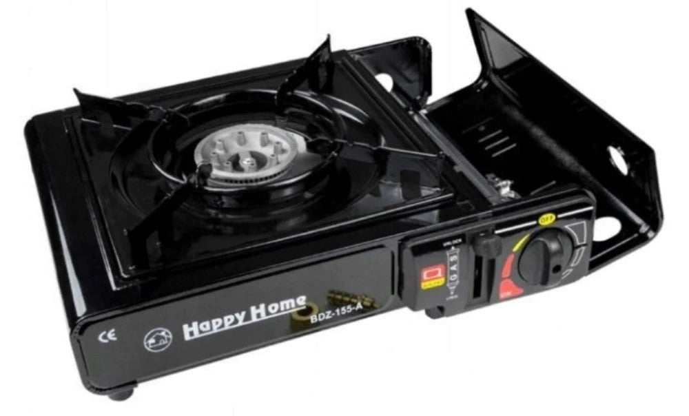 Gaskocher Campingkocher 2-in-1 mit Koffer 2200W Kartuschenkocher Outdoor