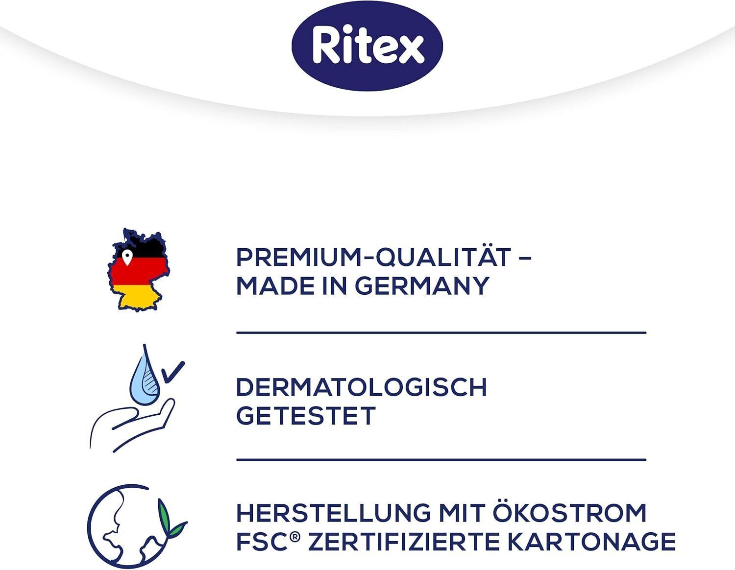 Ritex Hydro, Sensitiv Gel, 100 ml (2x50ml), Made in Germany
