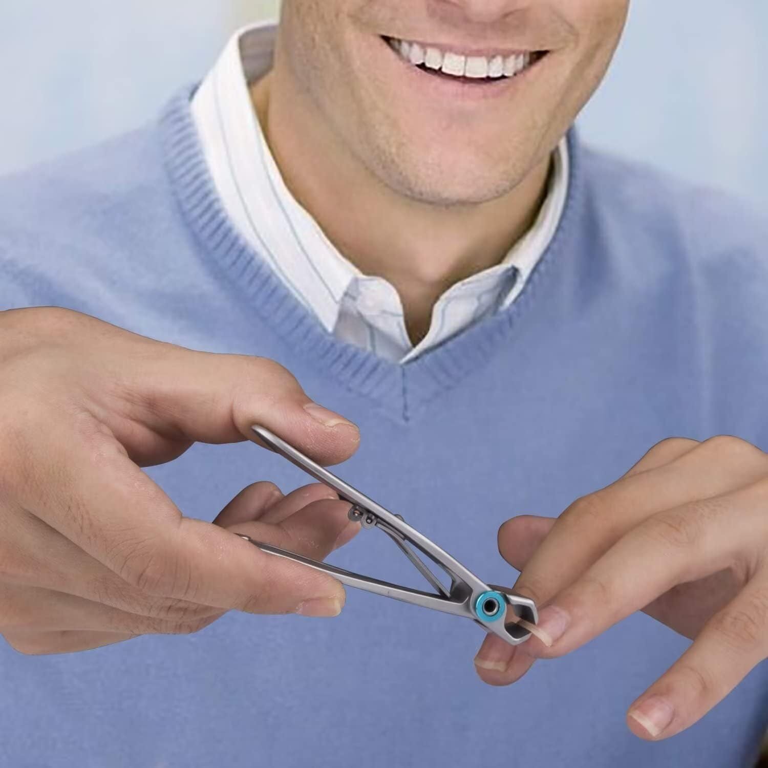 Nagelknipser für dicke Nägel - DRMODE Wide Kieferöffnung Edelstahl Fingernagel