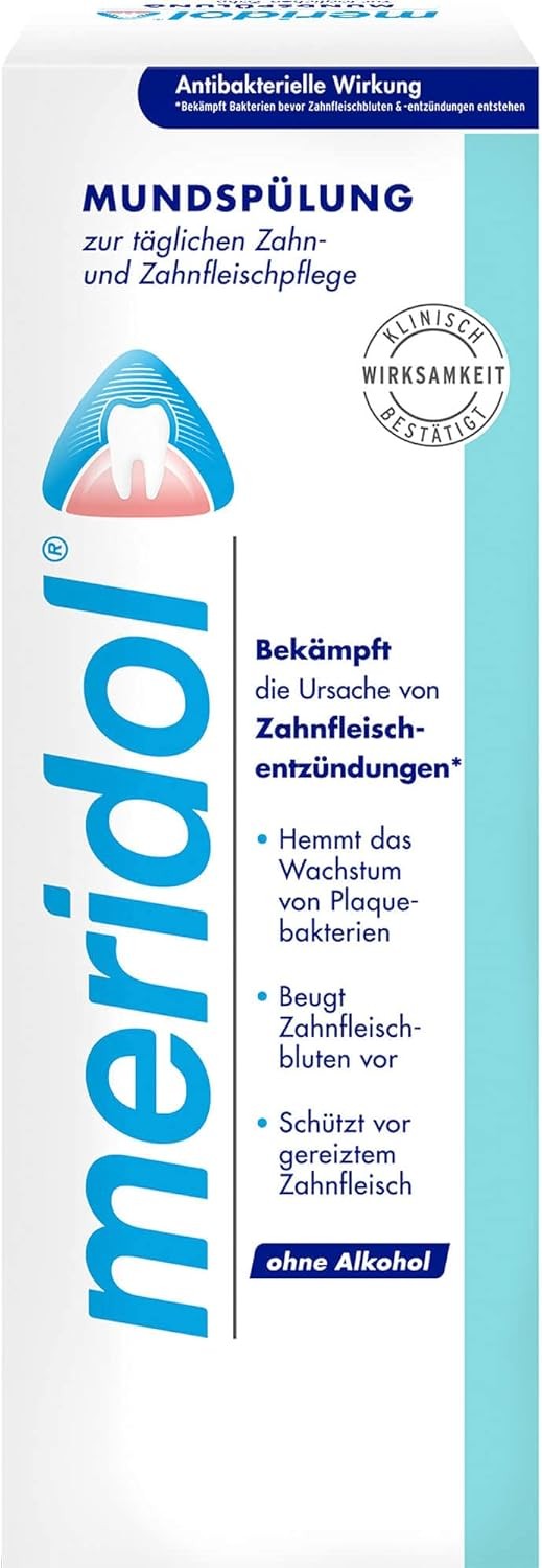 Meridol Mundspülung 400ml - antibakterieller Effekt für gesunde Zähne