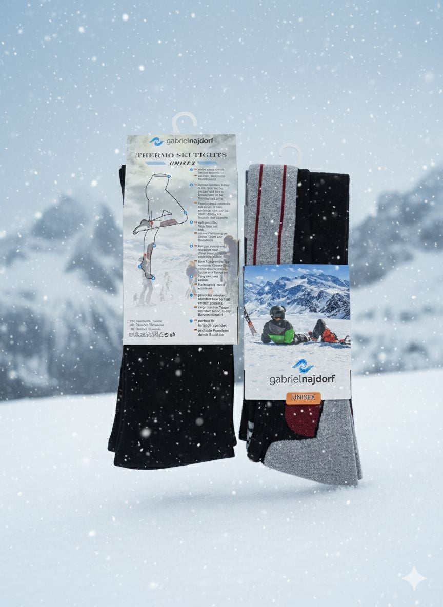 Thermo Ski-Strumpfhose Unisex Gr. M (39–42) warme Unterwäsche 1 STC