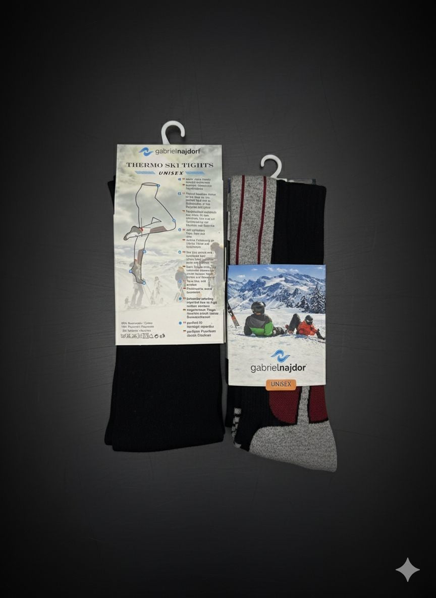 Thermo Ski-Strumpfhose Unisex Gr. M (39–42) warme Unterwäsche 1 STC