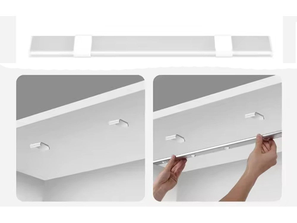 LED Unterbauleuchte 30cm USB Sensor Bewegung Dämmerung Klemmbar