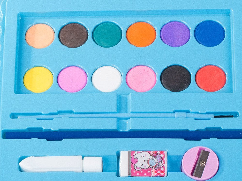 Künstlerset Malset im Koffer 68 Teile Zeichen- & Malkoffer Kinder