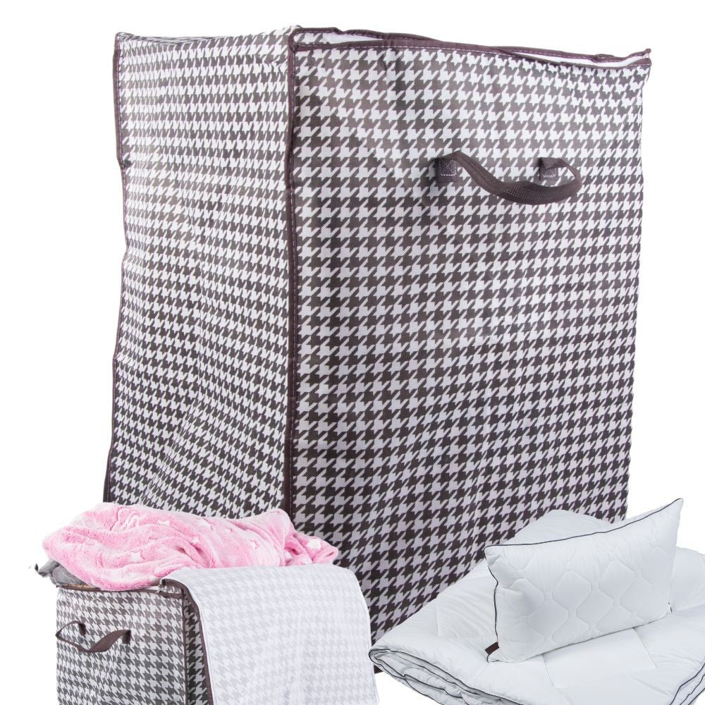 Kleiderschrank Stoff Organizer 180L faltbar Leinen Aufbewahrungsbox