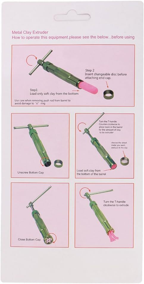 Vicloon Tonpressen Clay Handwerk, Edelstahl Zuckerpaste Extruder, Fondant Presse