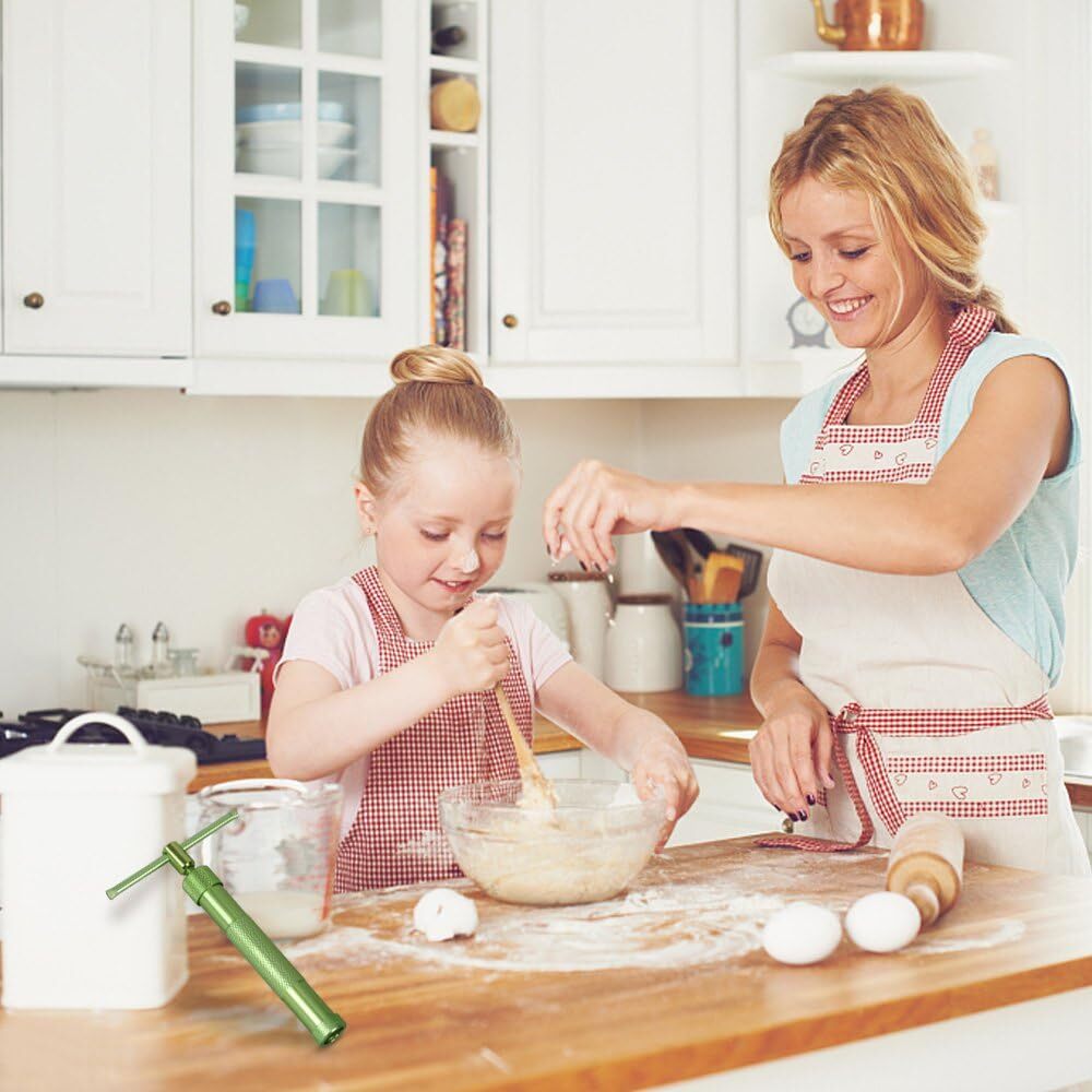 Vicloon Tonpressen Clay Handwerk, Edelstahl Zuckerpaste Extruder, Fondant Presse