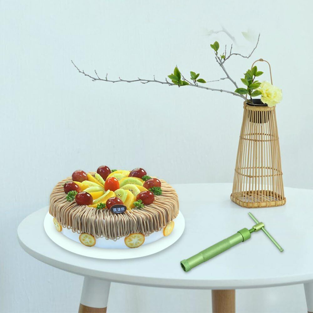 Vicloon Tonpressen Clay Handwerk, Edelstahl Zuckerpaste Extruder, Fondant Presse