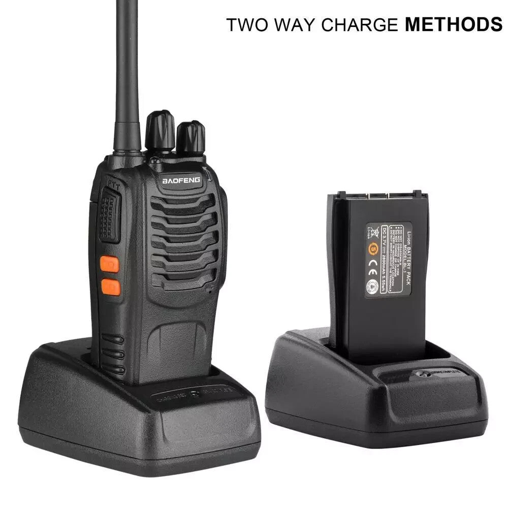 1er Baofeng Walkie Talkie BF-88E PMR446 Handfunkgerät Sprechfunkgeräte & Headset