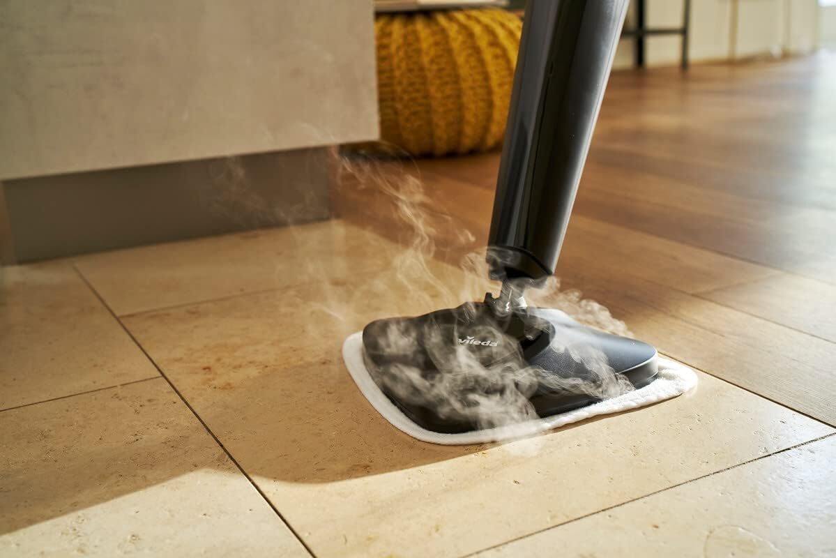 Vileda Steam Dampfreiniger Ersatzpads aus Mikrofaser – Waschbar & Wiederverwendbar (2 Stück)