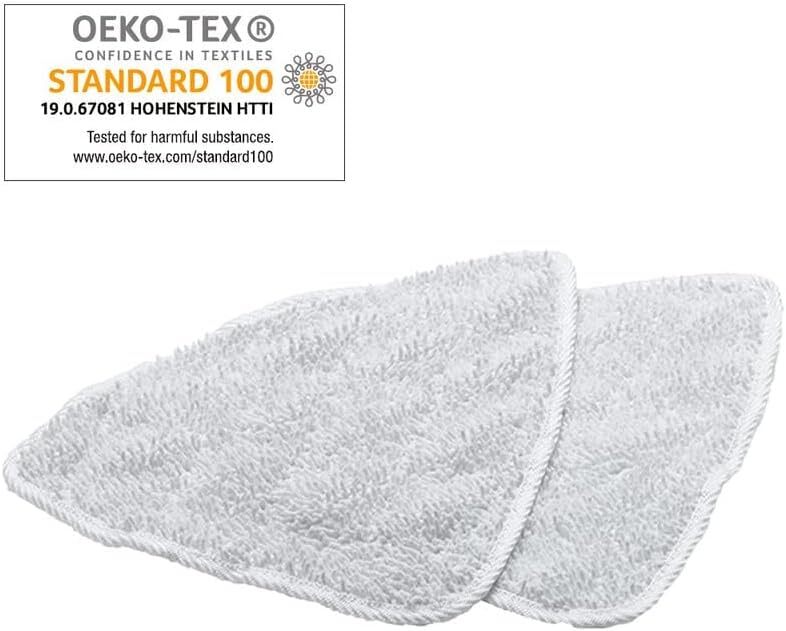 Vileda Steam Dampfreiniger Ersatzpads aus Mikrofaser – Waschbar & Wiederverwendbar (2 Stück)