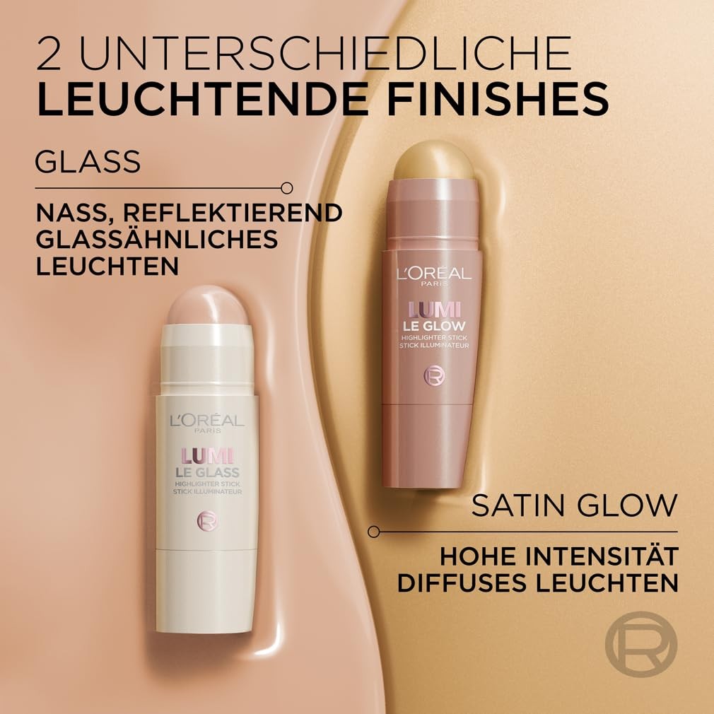 L'Oréal Paris Lumi Le Glass Highlighter Stick 620 Pink Ballet 7ml