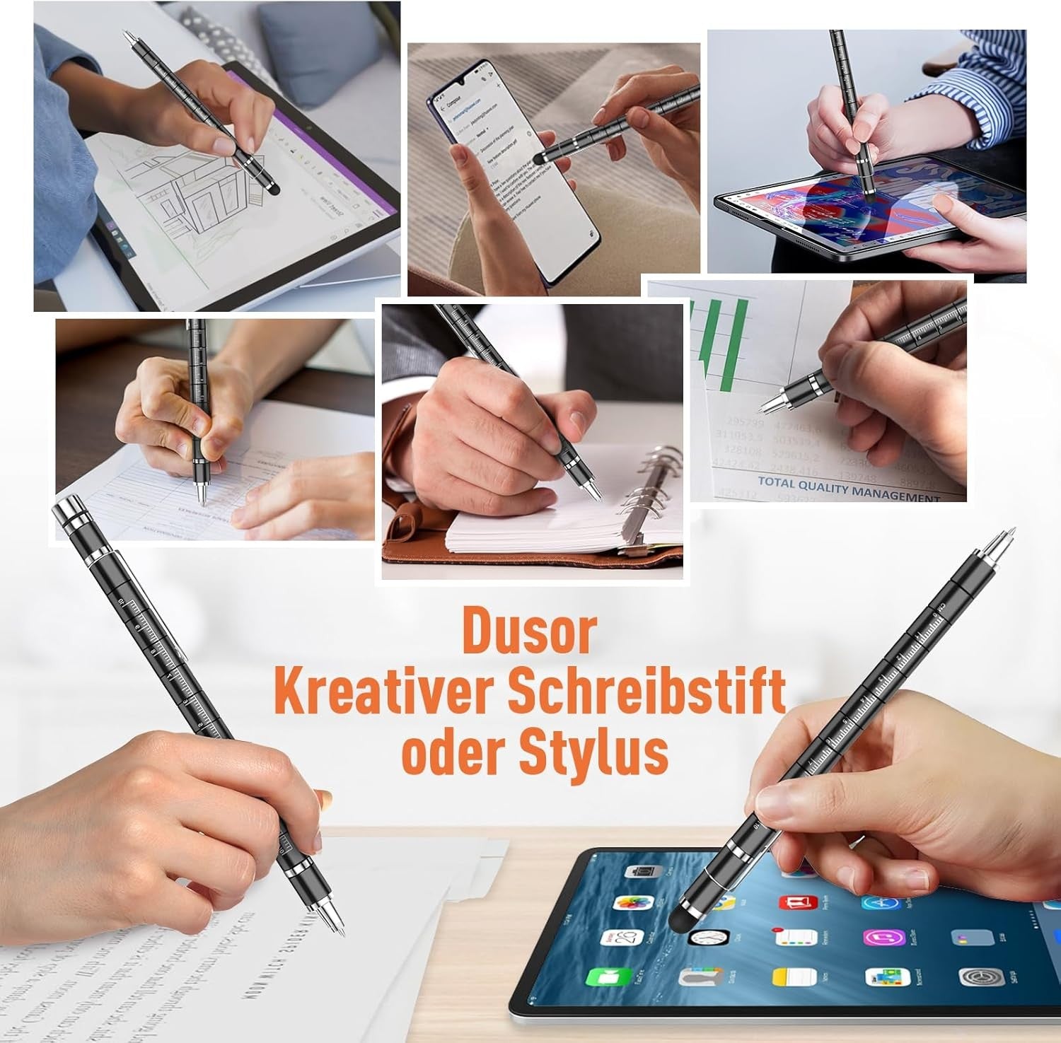 Dusor Geschenke für Männer, Adventskalender Füllung, Magnetischer Stress Stift