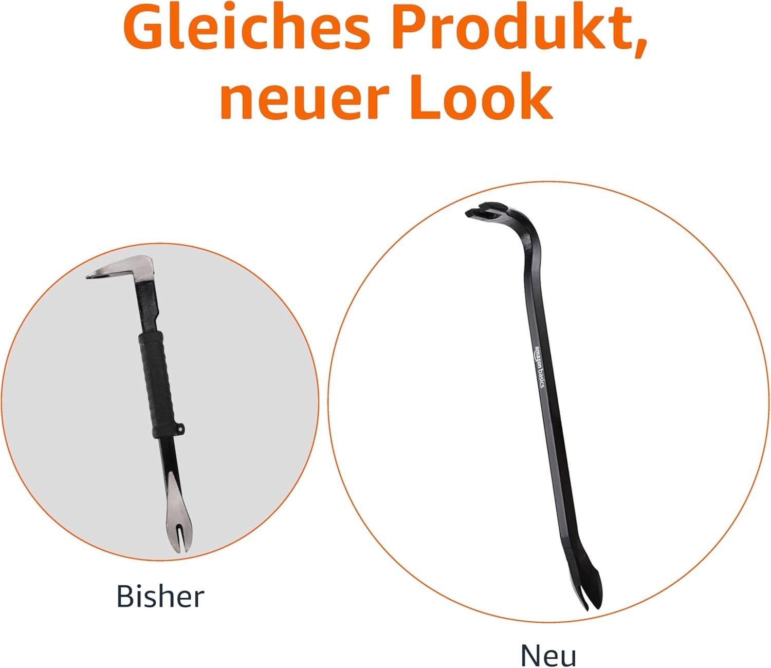 4-teiliges Brecheisen & Nagelzieher Set – Robustes Werkzeug für Holzarbeiten