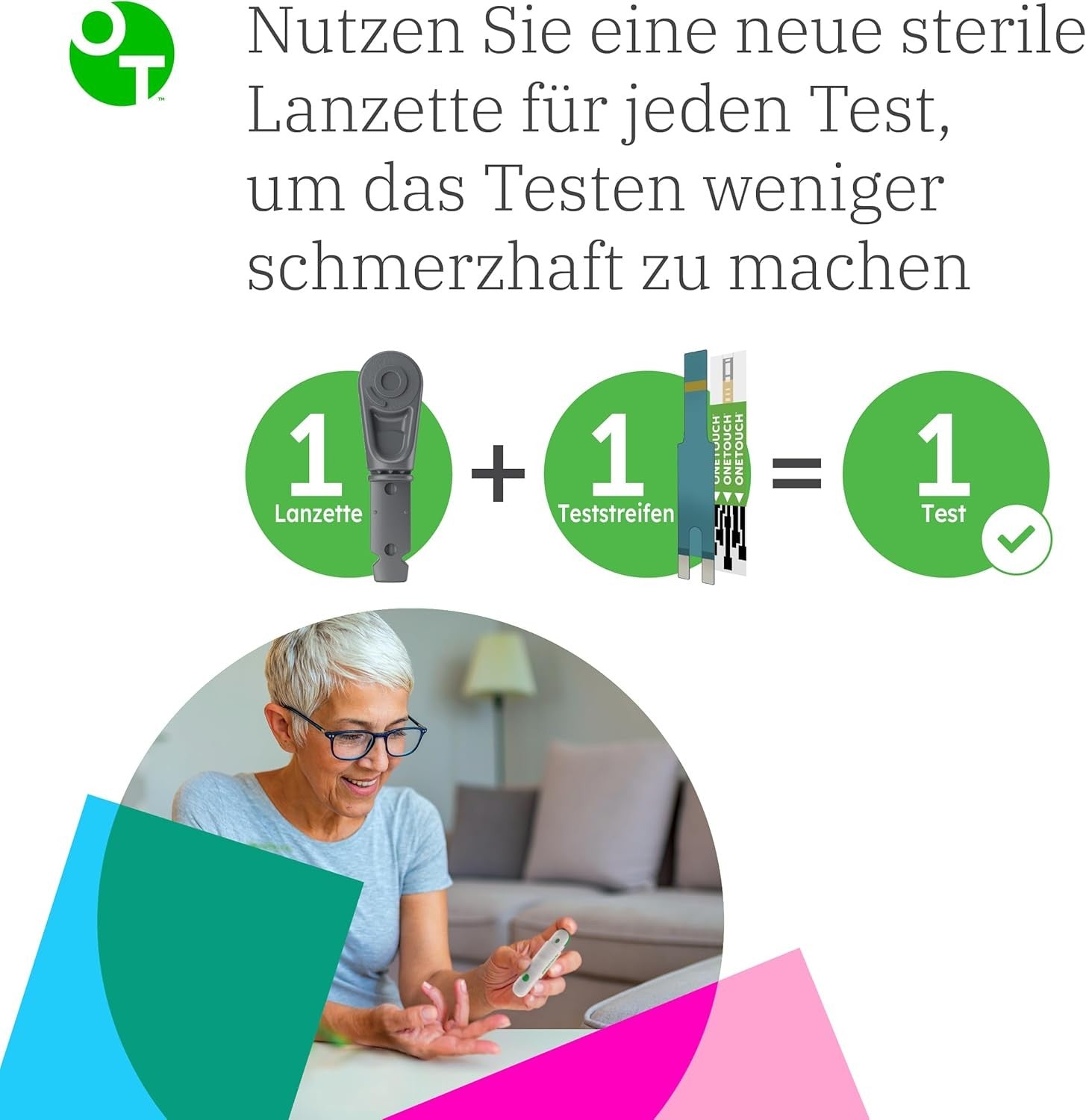 OneTouch Delica Plus Lanzetten – 30 sterile Lanzetten Blutzuckermessung