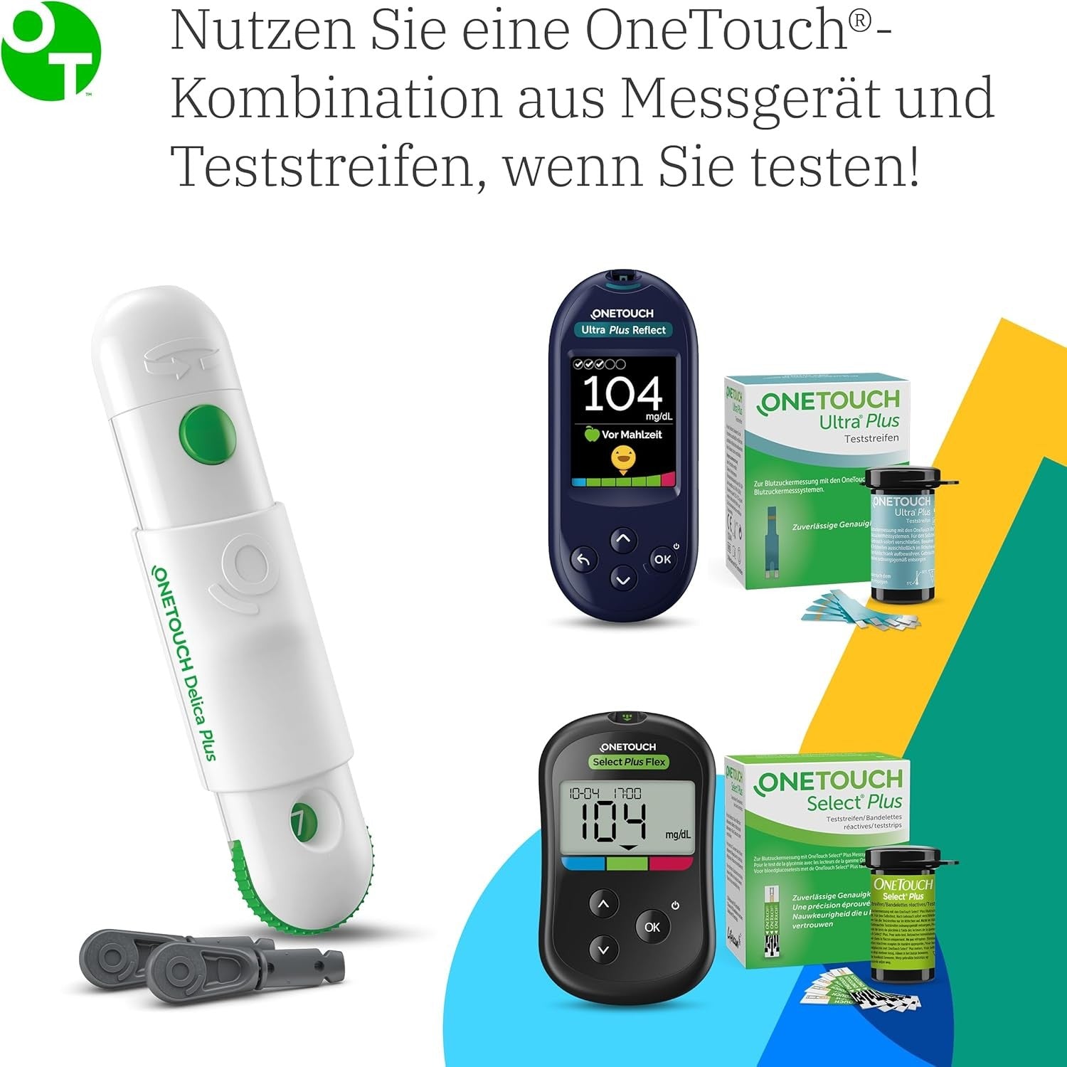 OneTouch Delica Plus Lanzetten – 30 sterile Lanzetten Blutzuckermessung