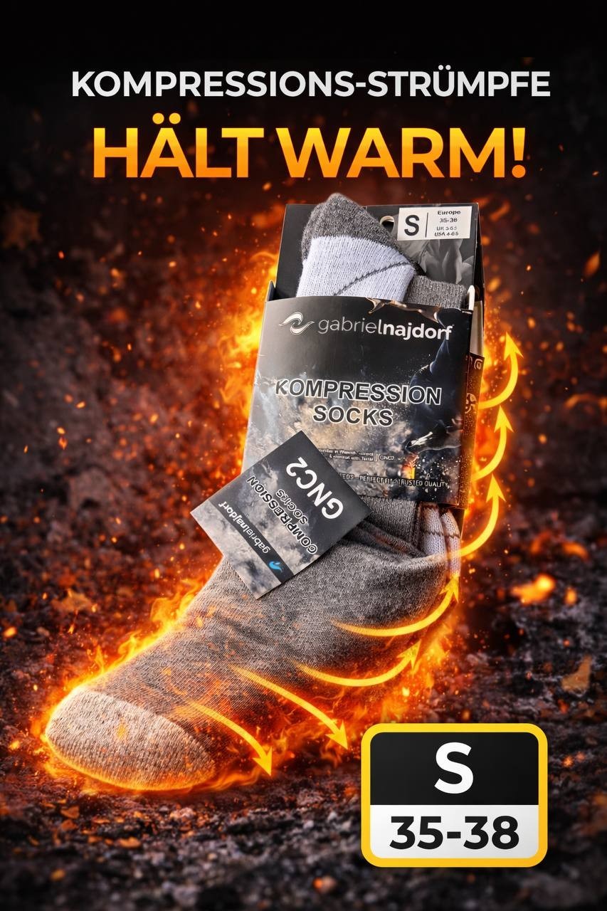 Gabrielnajdorf Kompressionsstrümpfe – Maximale Unterstützung & Komfort 💪🧦
