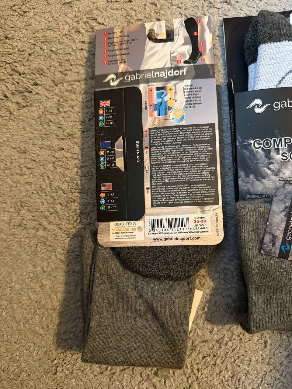 Gabrielnajdorf Kompressionsstrümpfe – Maximale Unterstützung & Komfort 💪🧦