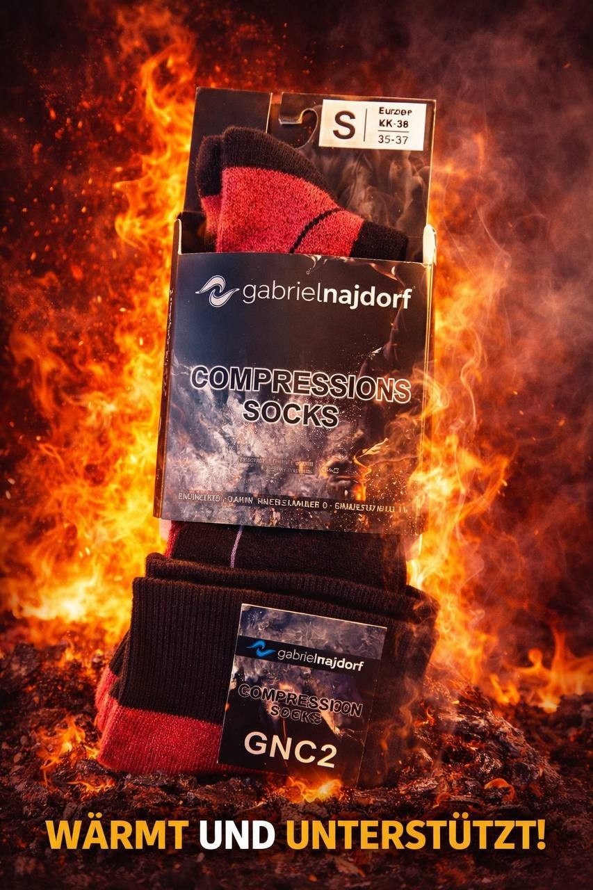 Gabriel Najdorf Kompressionssocken – Maximale Unterstützung & Komfort