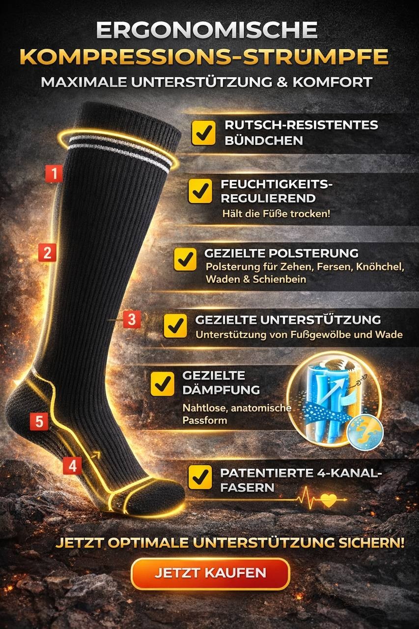 Gabriel Najdorf Kompressionssocken – Maximale Unterstützung & Komfort