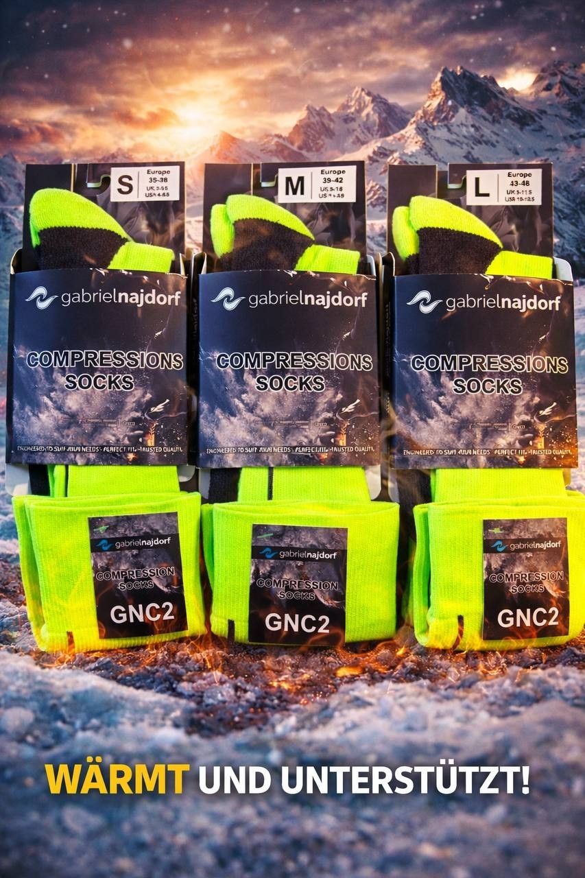 Gabriel Najdorf Kompressionssocken – Maximale Unterstützung & Komfort