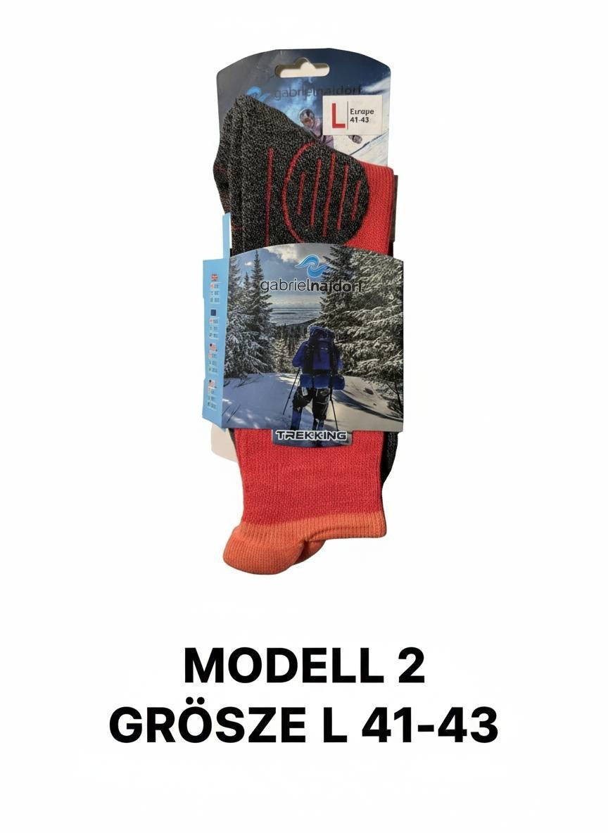 Gabriel Najdorf Trekking Socken Coolmax Thermolite Wandern Outdoor