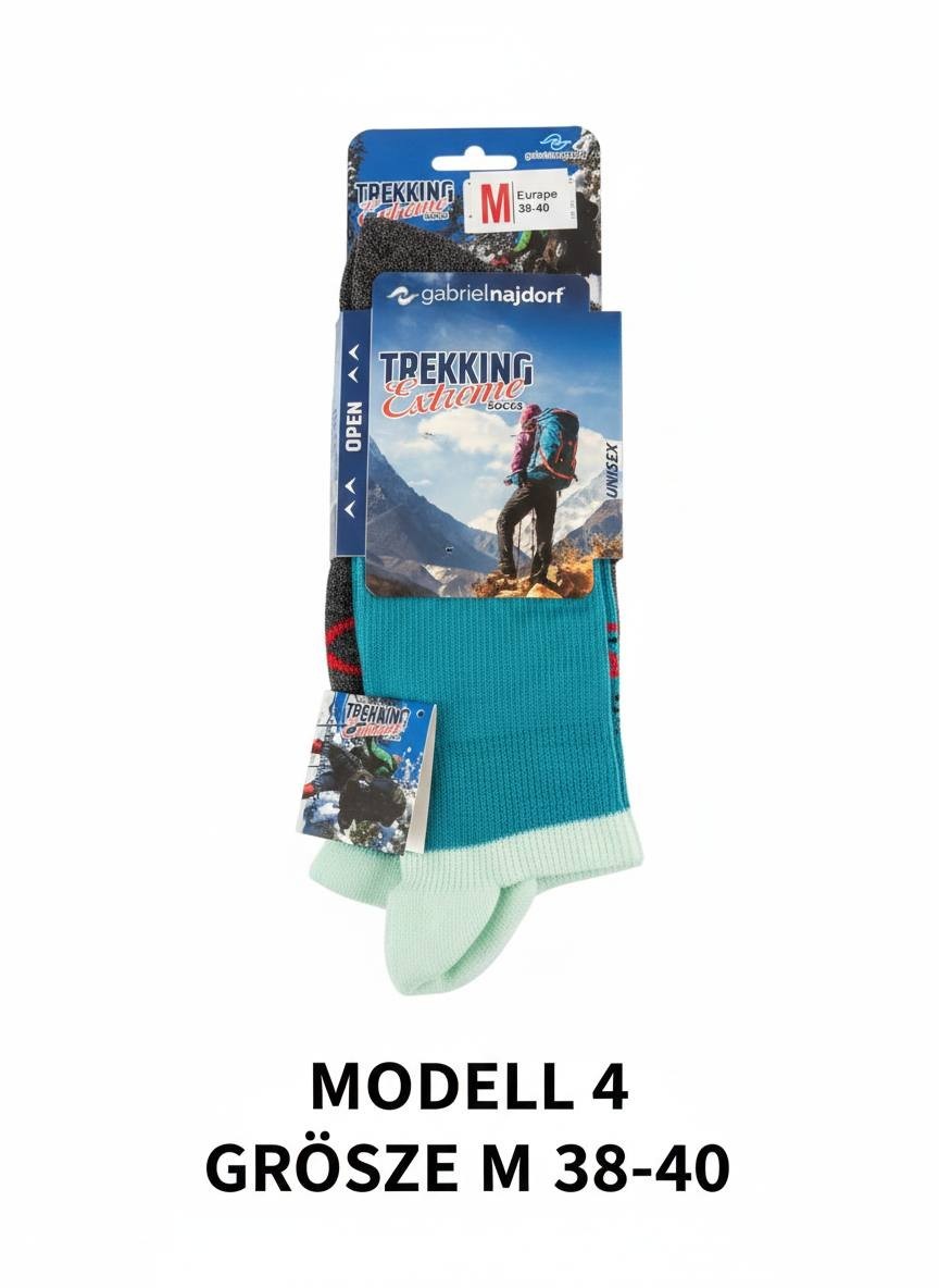 Gabriel Najdorf Trekking Socken Coolmax Thermolite Wandern Outdoor
