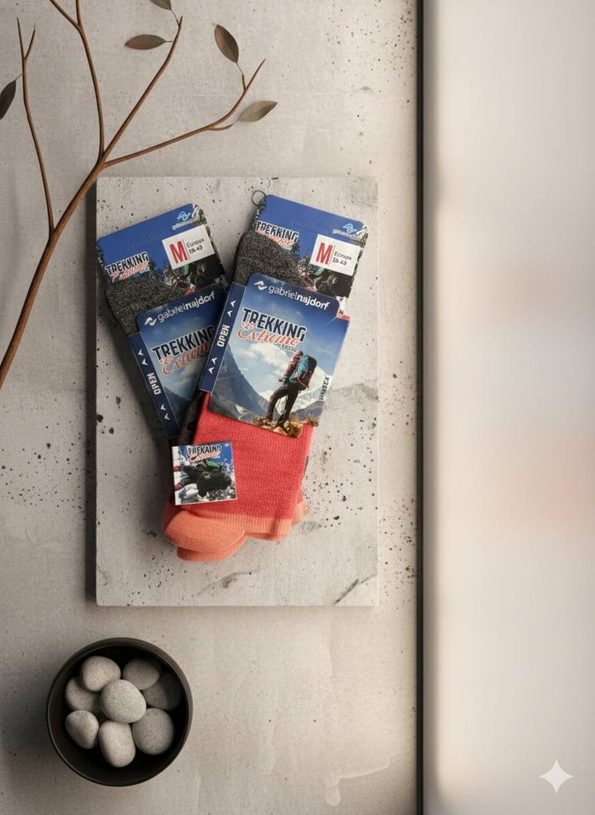 Gabriel Najdorf Trekking Socken Coolmax Thermolite Wandern Outdoor