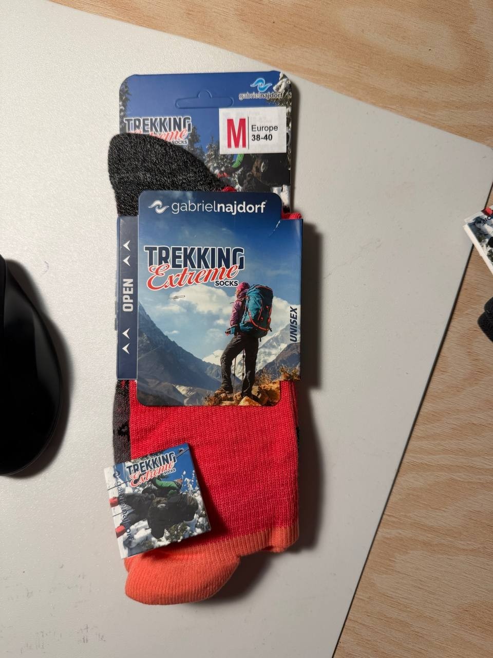 Gabriel Najdorf Trekking Socken Coolmax Thermolite Wandern Outdoor