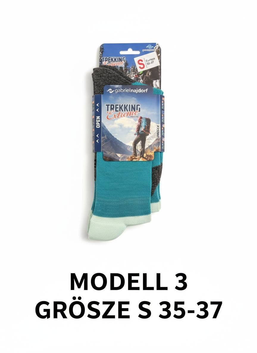 Gabriel Najdorf Trekking Socken Coolmax Thermolite Wandern Outdoor