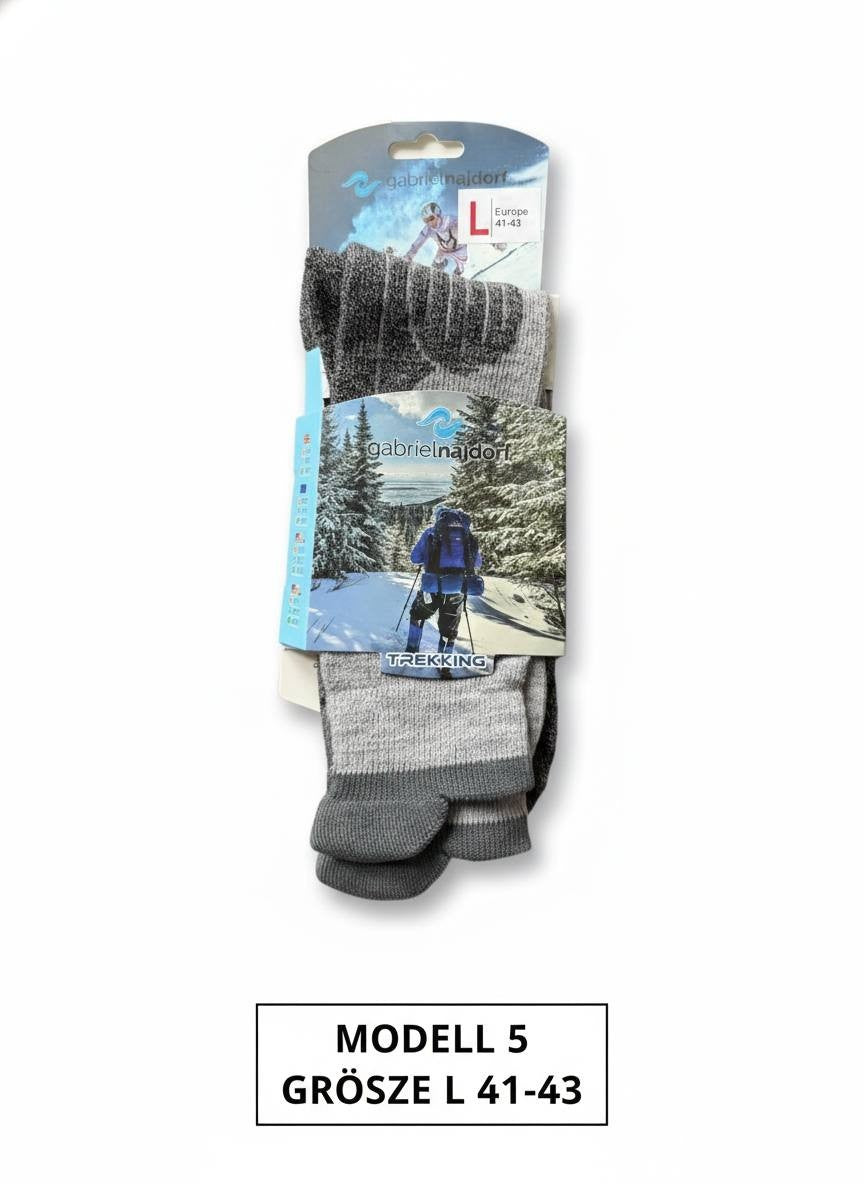Gabriel Najdorf Trekking Socken Coolmax Thermolite Wandern Outdoor
