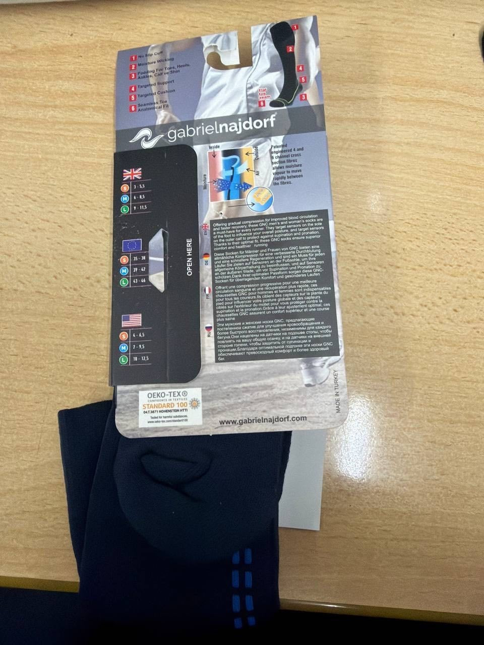 Gabriel Najdorf Kompressionsstrümpfe - Leistungssteigerung & Schnelle Erholung