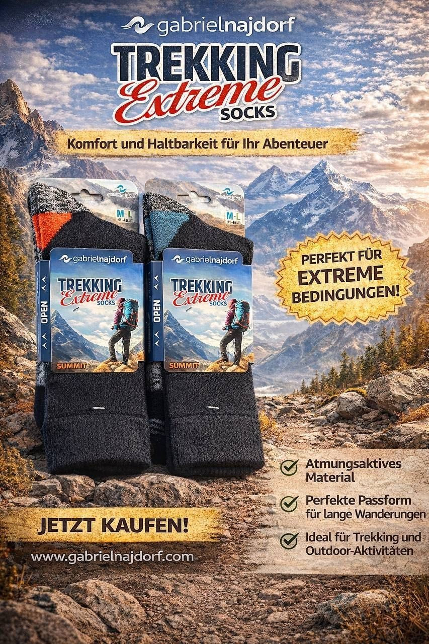 Gabriel Najdorf Trekking Extreme Socks Outdoor Wandersocken