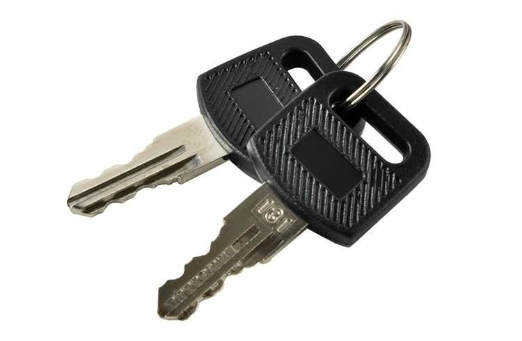 Briefkasten Schwarz A4 mit Zeitungsrolle Schloss Wandmontage Metall