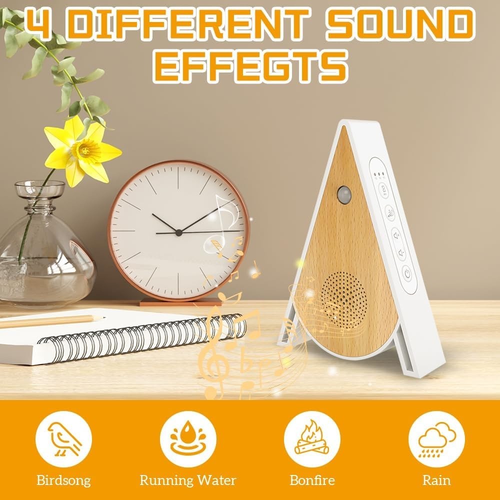 Vogelgezwitscher Box mit Bewegungsmelder – Naturgeräusche für Badezimmer, Spa & Entspannung