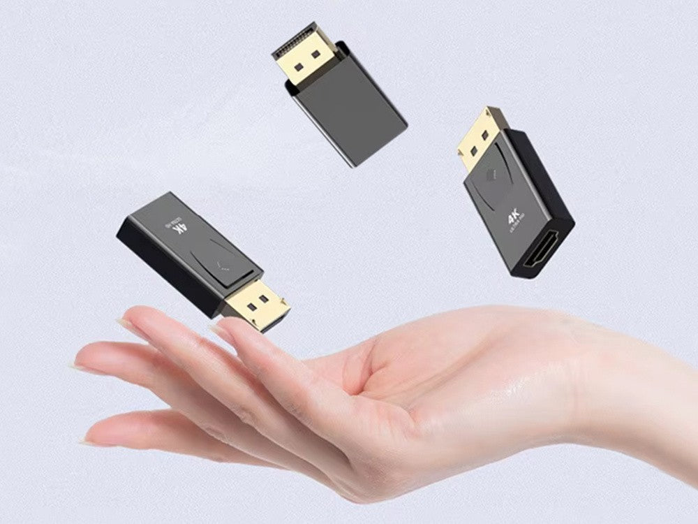 DisplayPort auf HDMI Adapter 4K DP zu HDMI Konverter Audio Video