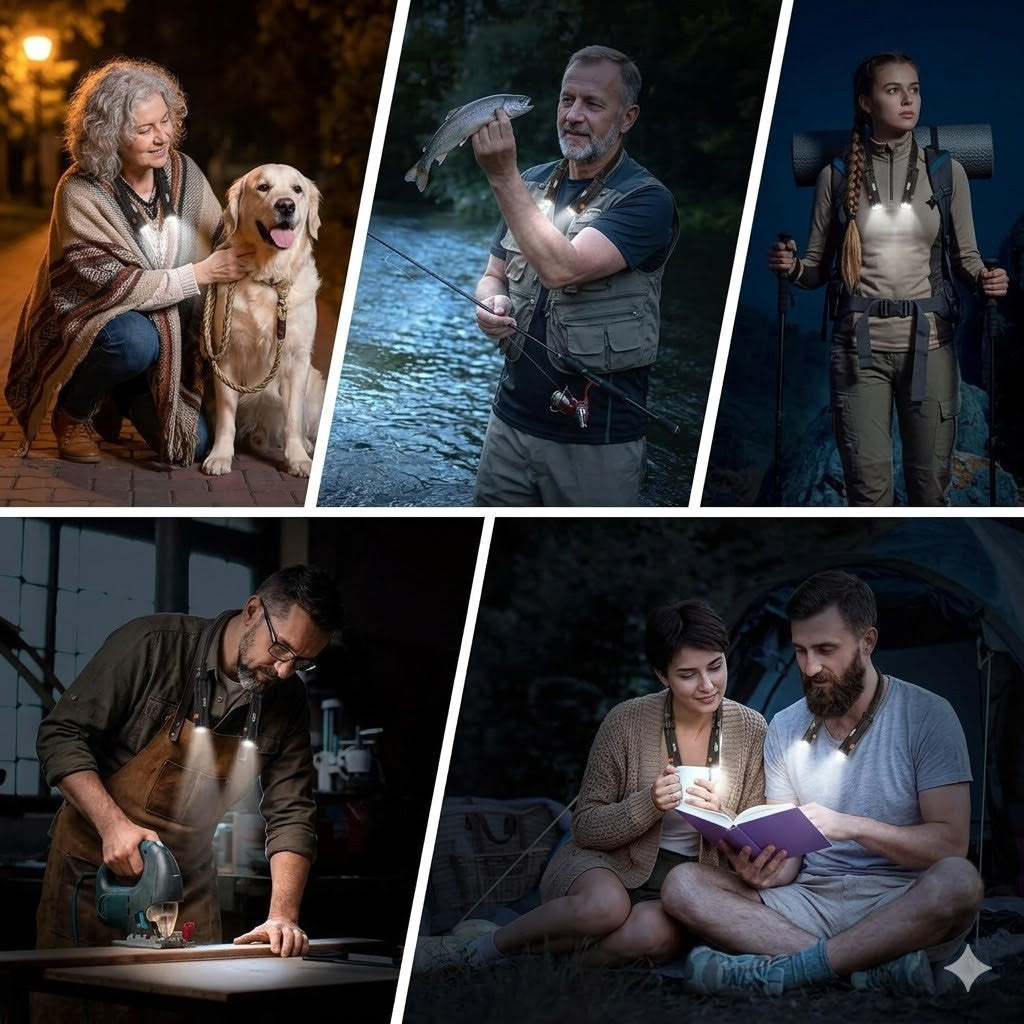 Magnetische LED Leselampe Abnehmbar Buchlampe Flexibel Nachtlicht Geschenk