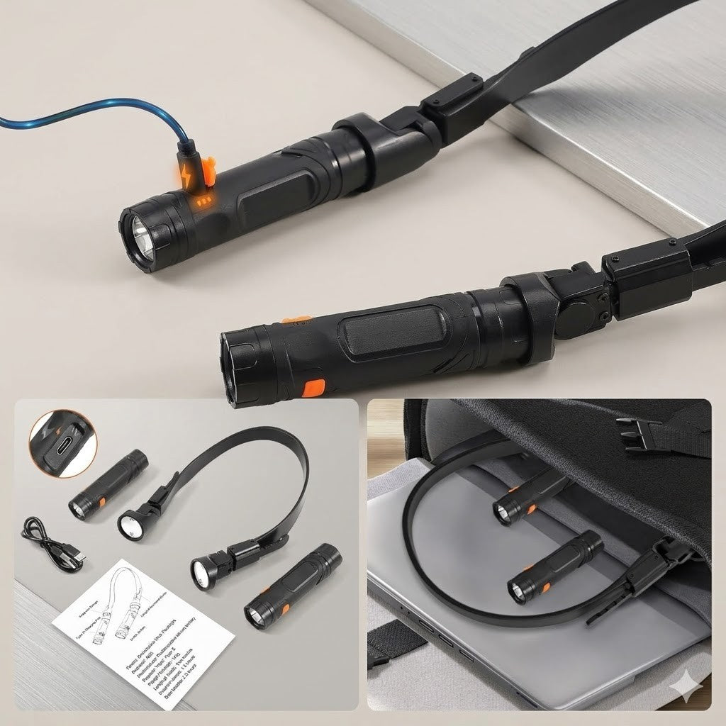 Magnetische LED Leselampe Abnehmbar Buchlampe Flexibel Nachtlicht Geschenk