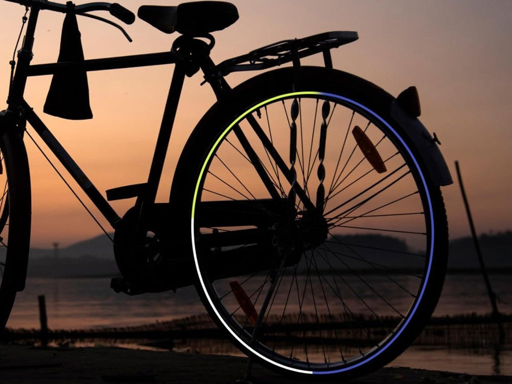 Reflektierendes Klebeband 3 Stück 8m – Warnband für Fahrrad, Auto, Motorrad