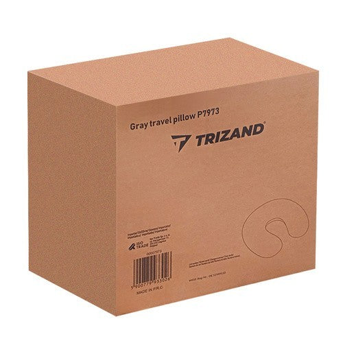 Reisekissen Nackenkissen Memory Foam – ergonomisches Reise Kissen Grau