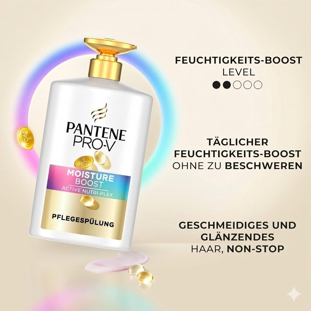 Pantene Pro-V Moisture Boost Spülung 800ml Pflege Conditioner trockenes Haar