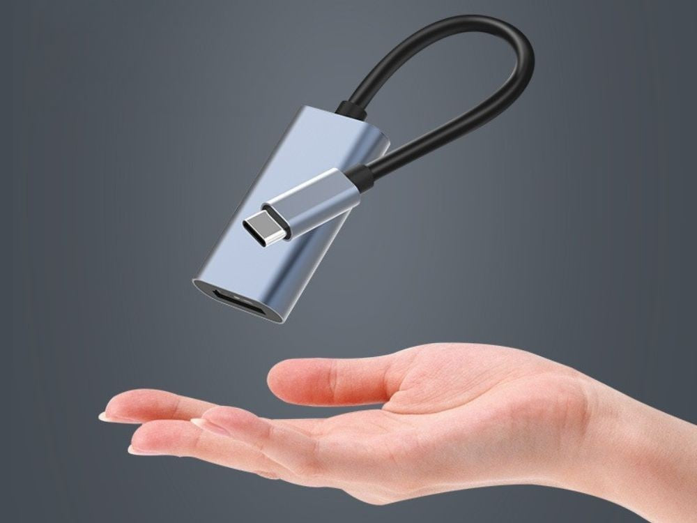 USB C auf HDMI Adapter 4K 60Hz 18cm Kabel USB 3.1 Laptop Monitor