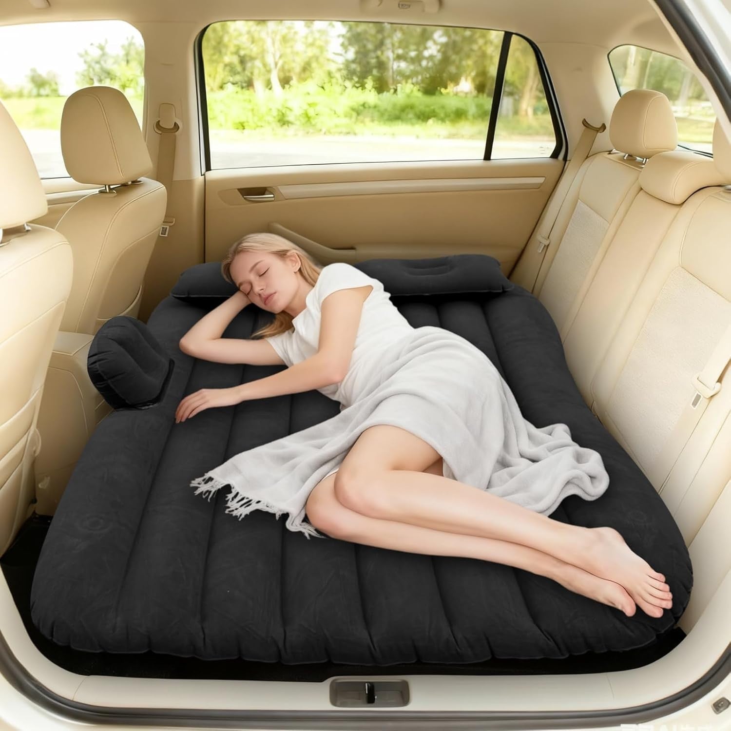 Auto Luftmatratze SUV PKW Rücksitz Bett 12V Pumpe Camping