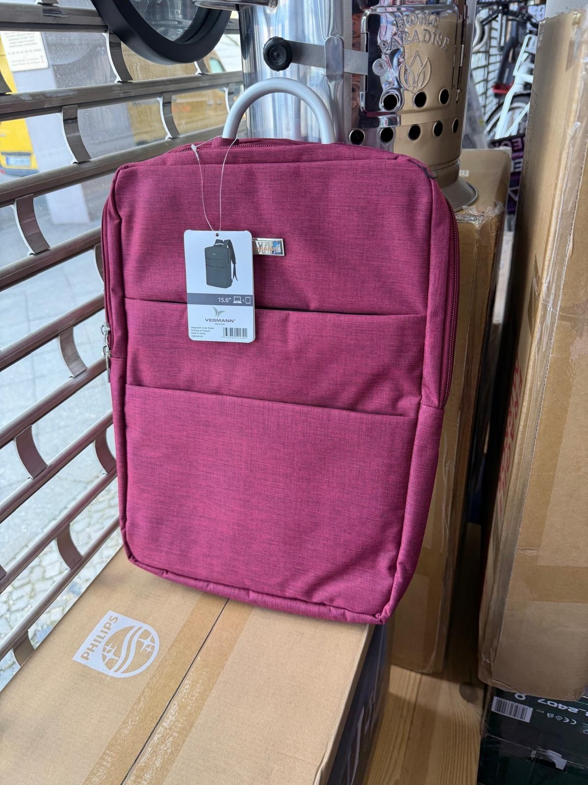 Vegmann 15,6" Laptop Tasche und Rucksack – Stylisch und Funktional