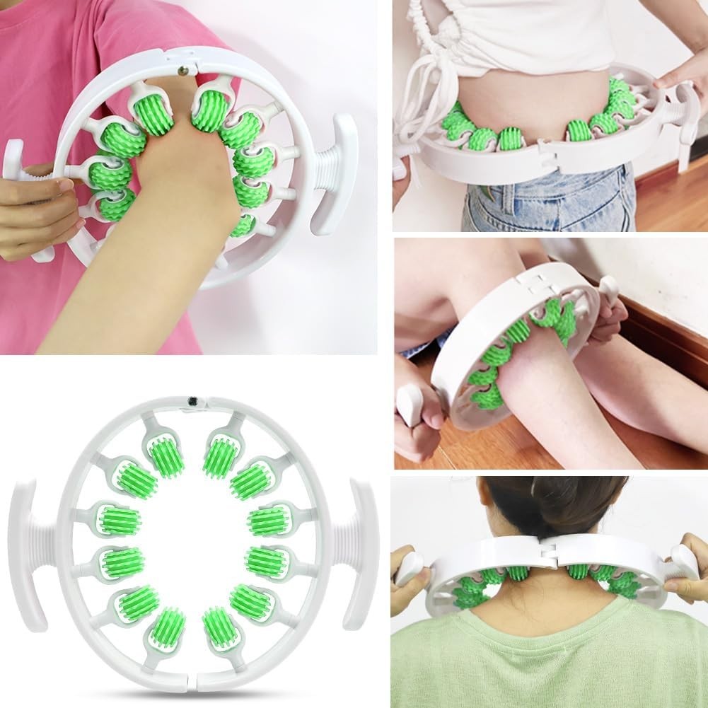 Cellulite Massagegerät manuell 360° Roller Massage Rolle Körper