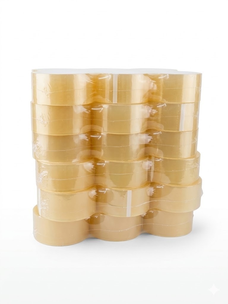 PP Klebeband 48mm 66m Transparent Low Noise Paketband 1-36 Rollen